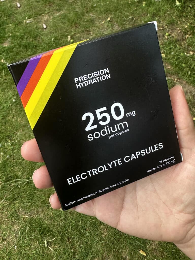 Precision Hydration Electrolyte Capsules for runners