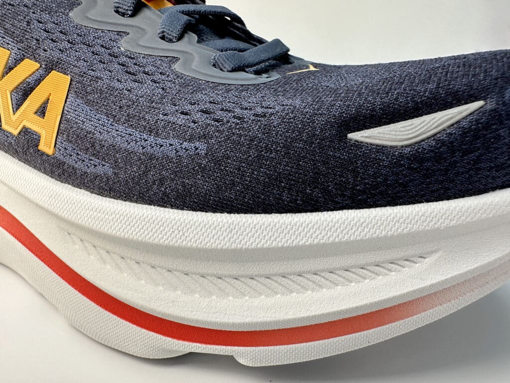 Hoka Bondi 9 review: front of shoe