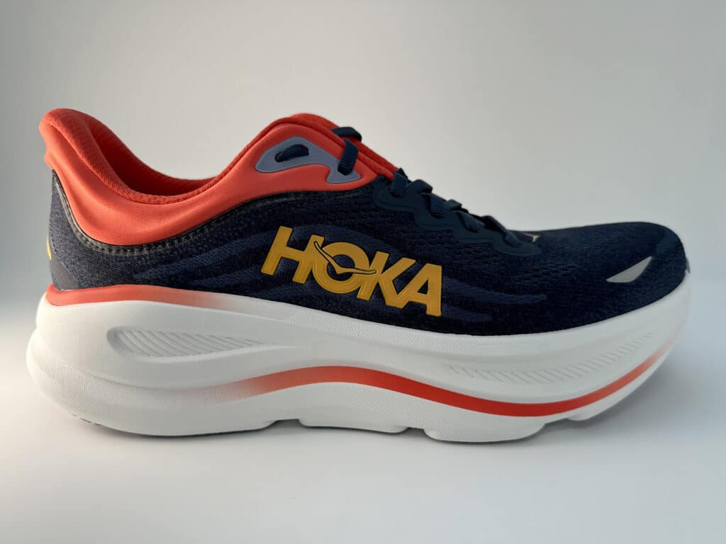 Hoka Bondi 9 review: side of shoe