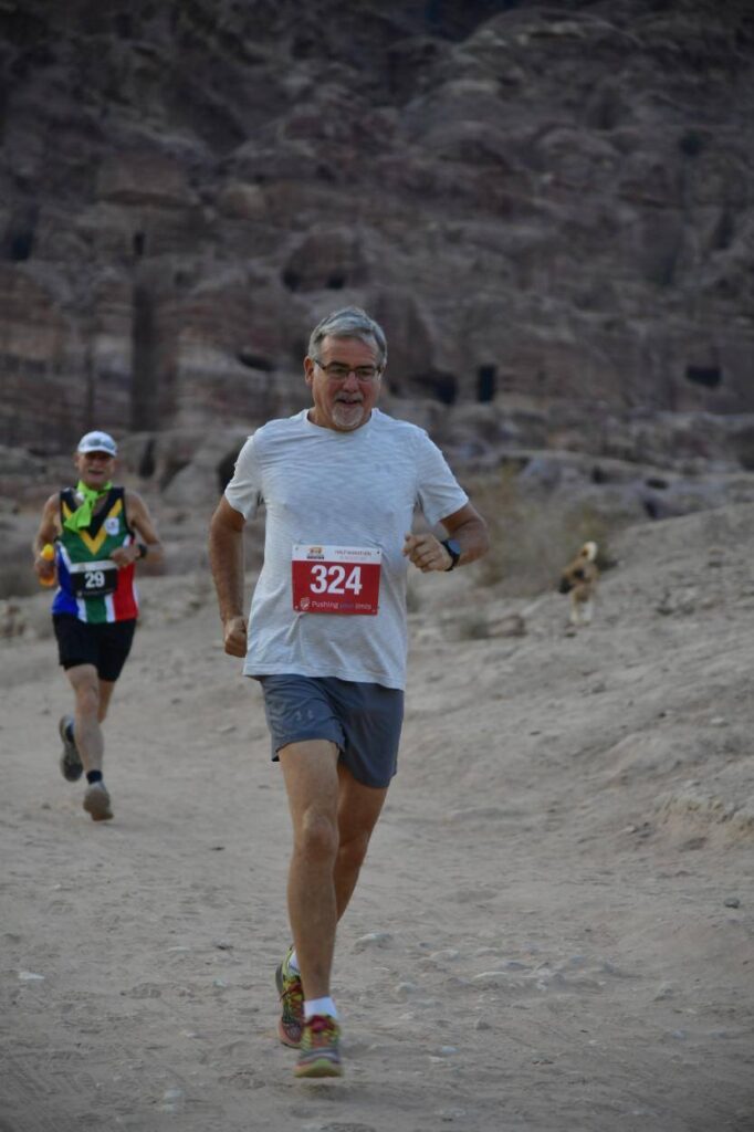 Petra Half Marathon, Jordan - Mike Gratton
