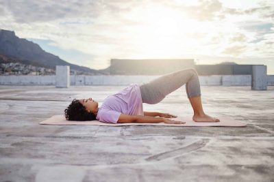 Pilates stretches for post-run recovery